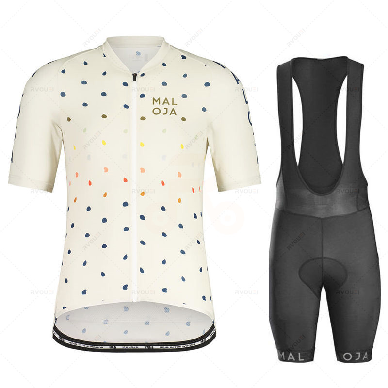 Cycling Bib Shorts - Maloja Cycling Jersey Clothes Set, Bib